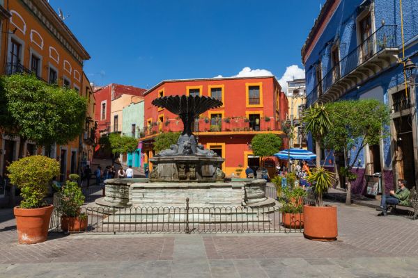 plaza del baratillo Guanajuato